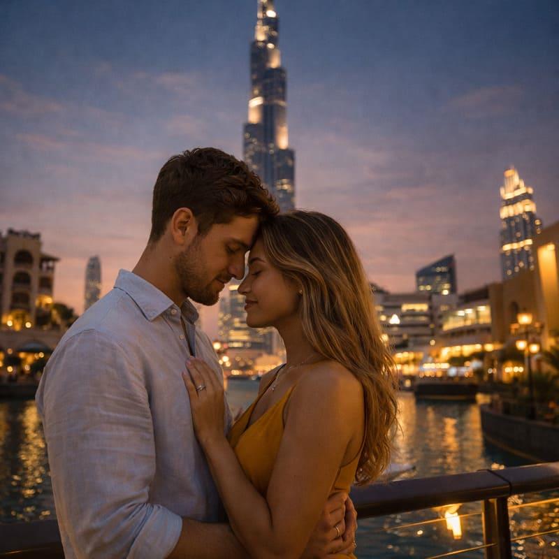 burj khalifa dubai honeymoon