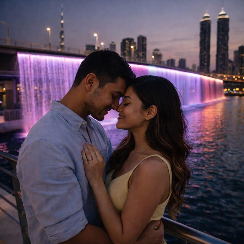 dubai canal dubai honeymoon