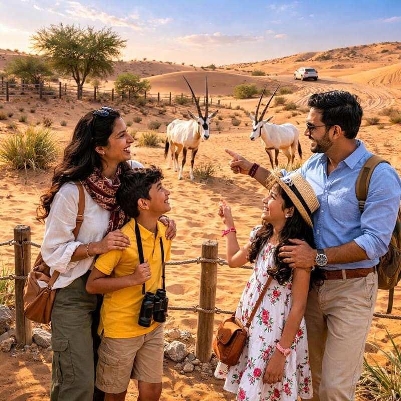 dubai desert conservation reserve dubai family