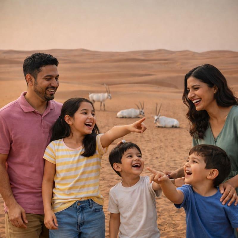 dubai desert conservation reserve dubai kids
