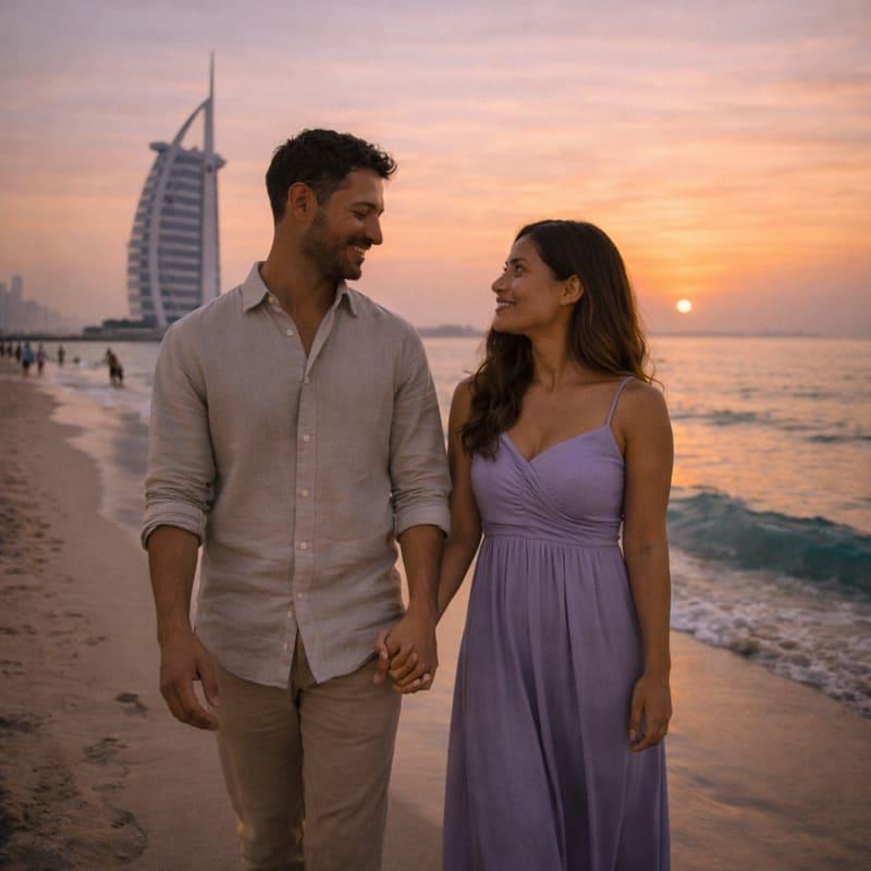jumeirah beach dubai honeymoon