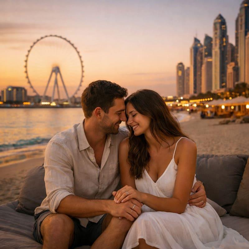 jumeirah beach walk dubai honeymoon