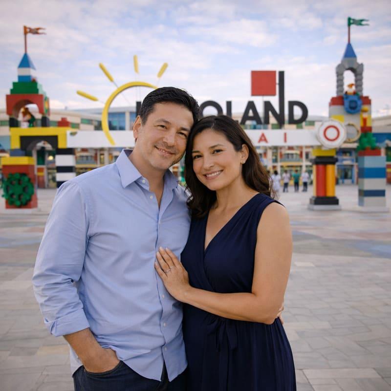 legoland dubai dubai couple