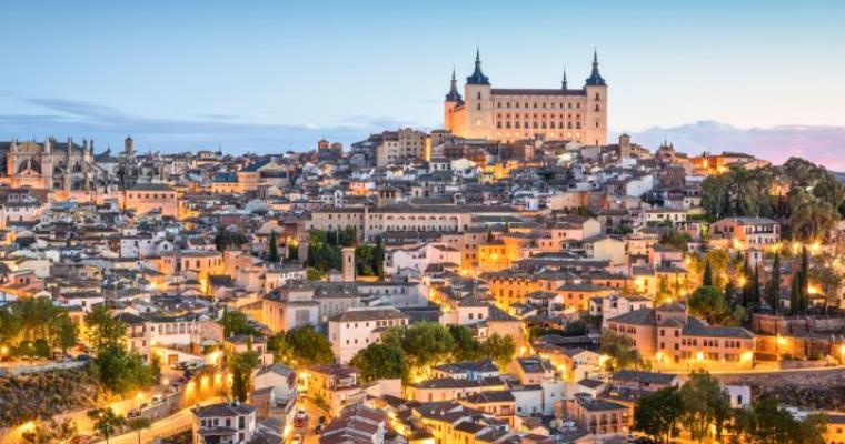 toledo spain town skyline