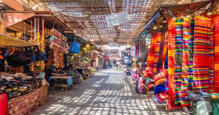bustling souks of marrakech
