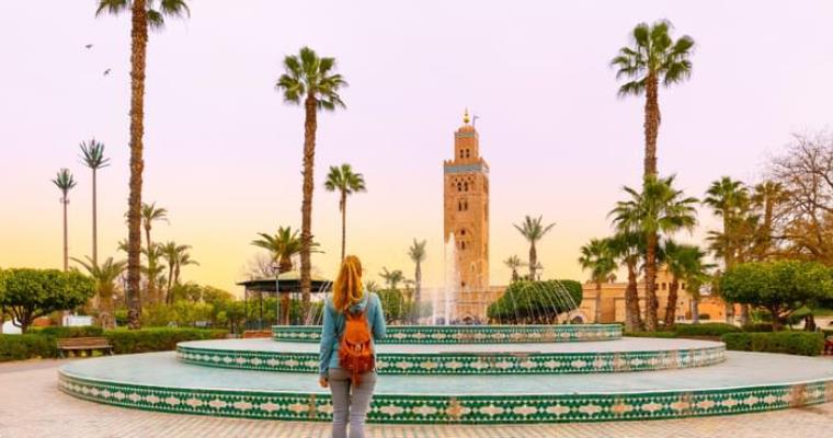 the koutoubia mosque and gardens a landmark of marrakech