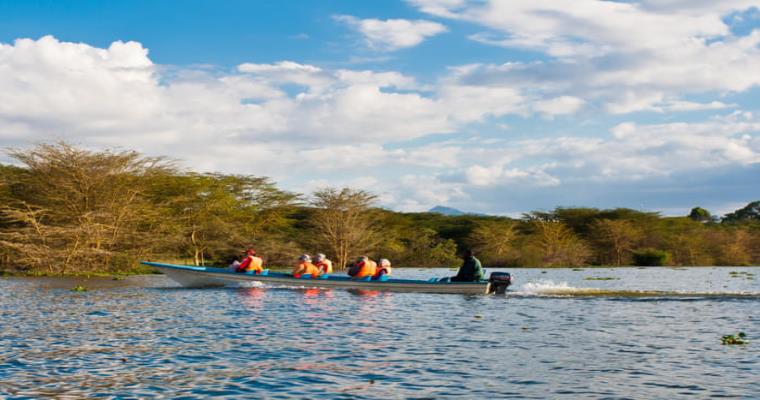 boat ride on lake naivasha in kenya