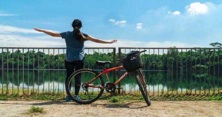 pulau ubin for offroad cycling