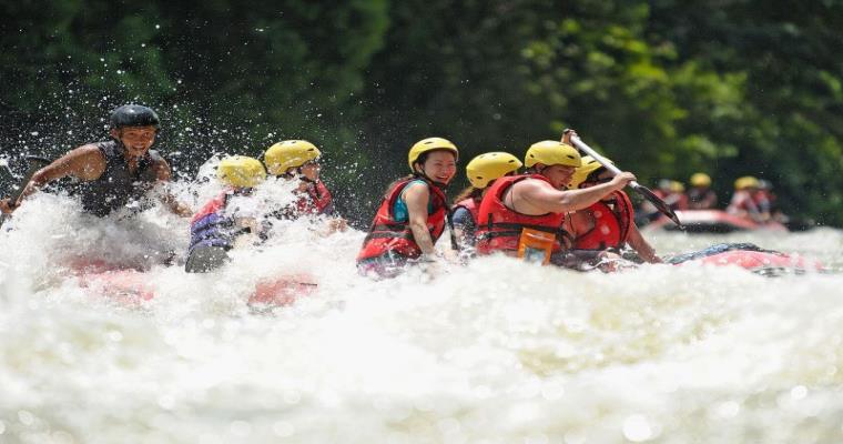 water rafting