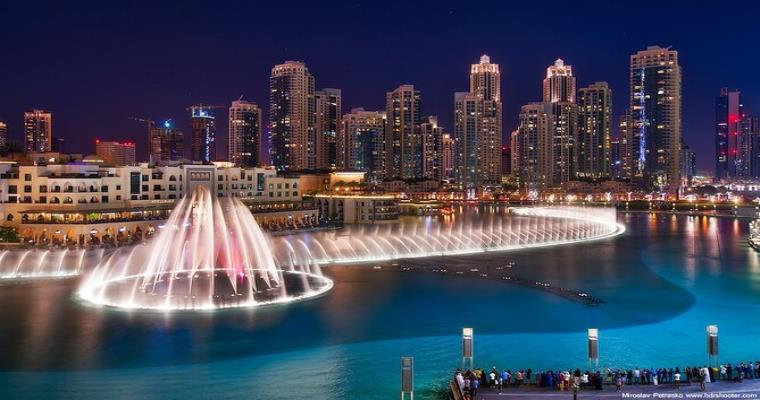 dubai fountain show
